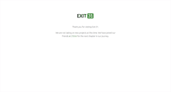 Desktop Screenshot of exit-31.com